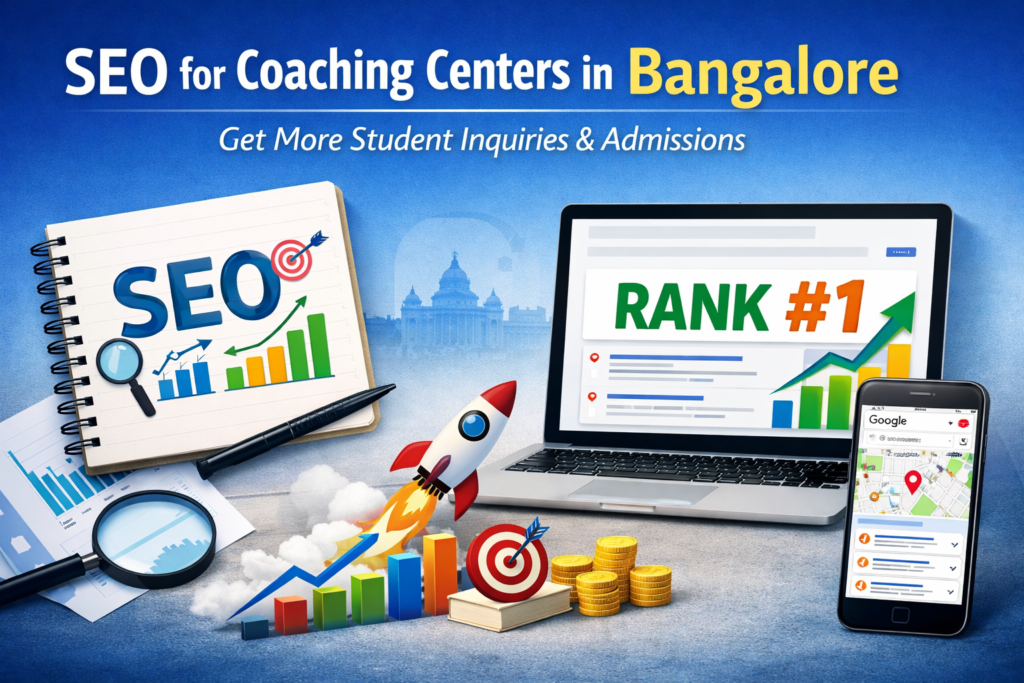 SEO for coaching centers in Bangalore generating student inquiries