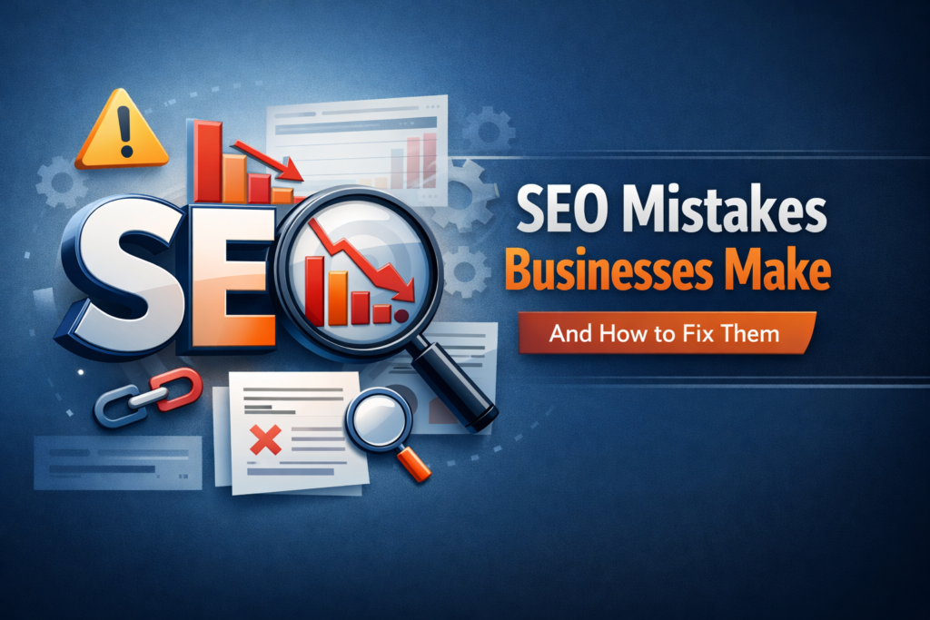 SEO mistakes businesses make and how to fix them