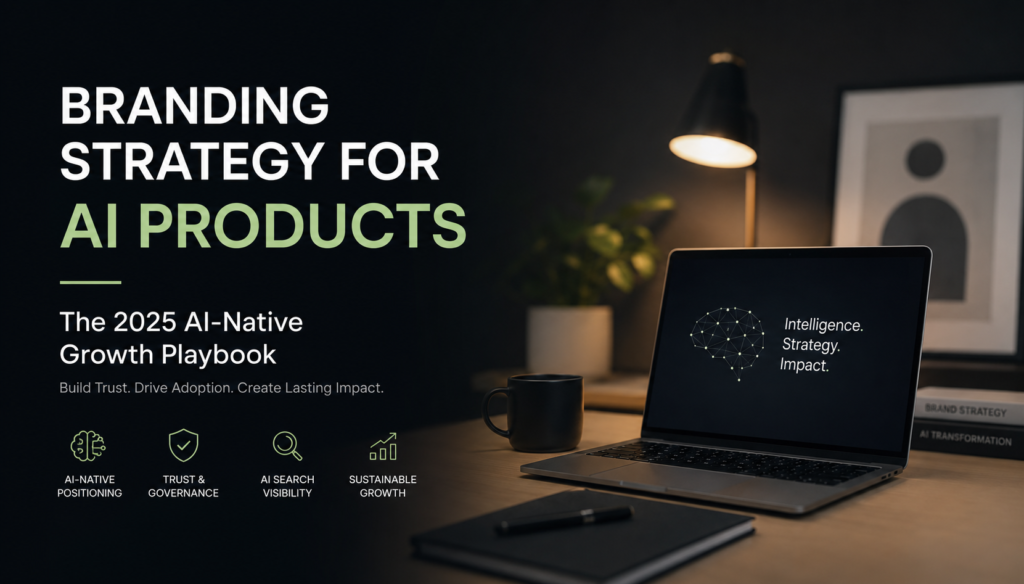 Branding strategy framework for AI-native startups and SaaS products in 2025